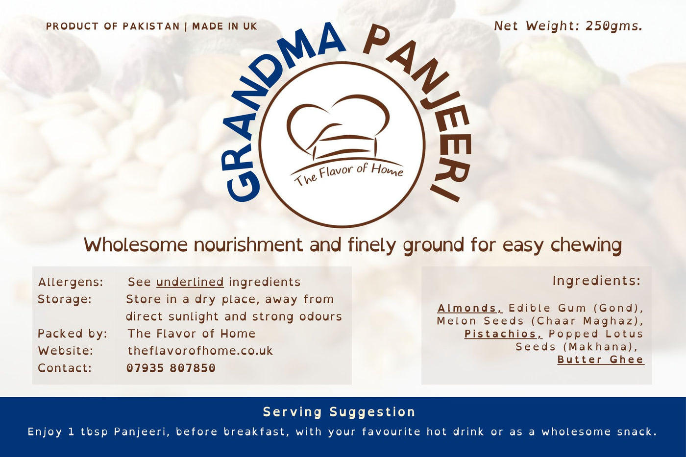 Grandma Panjeeri (250gms) Pack of 2